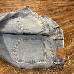 GAP Men's Denim Straight Jeans - Light Blue